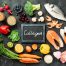 collagen-in-food-concept-top-view